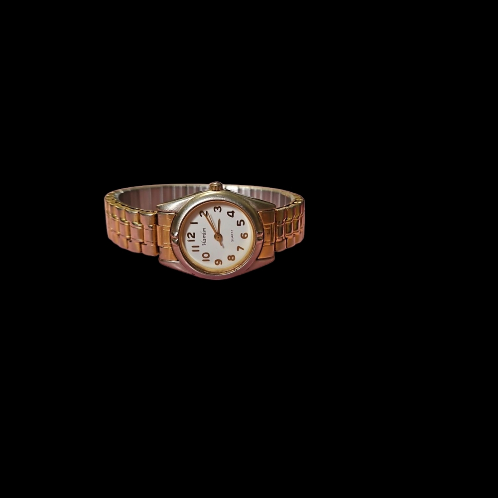 Hamlin Vintage Gold-Tone Watch
